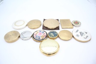 Powder Compacts Vintage Assorted Brass Stratton Floral Selfridges Yardley