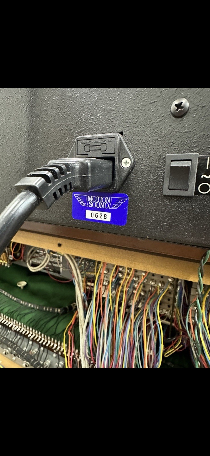 Motion Sound R3-147 Rackmount Leslie Speaker Real Rotating Horn Excellent VIDEO