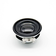 31mm Full Range Speaker 4 Ohm Silver Alloy 82 3dB Output for DIY Projects