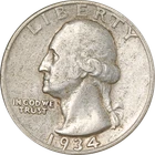 1934-D Washington Quarter