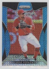 2019 Panini Prizm Tier III Blue Mojo Prizm 88/399 Jose Peraza #249 06p3