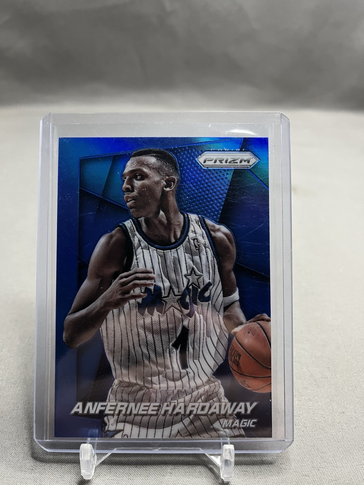 2014-15 Panini Prizm Blue Anfernee Hardaway (#'d /99)