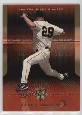2004 Upper Deck Ultimate Collection Gold /50 Jason Schmidt #80 0h1g