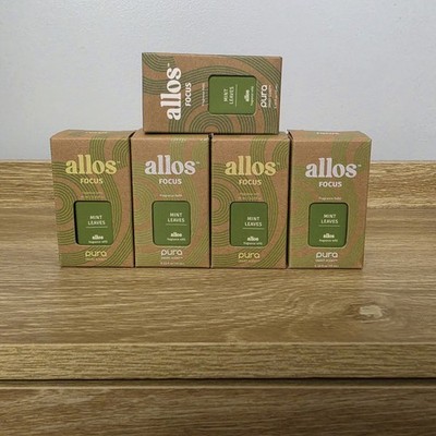 Pura Replacement Mint Leaves ALLOS Fragrance, Smart Diffuser Refill X5