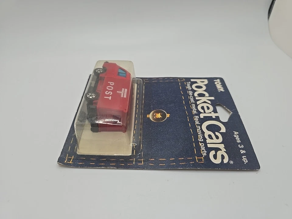 Coches de bolsillo Tomy Tomica vintage n.º Camión de carga Subaru Sambar 31 nuevo en paquete Japón Foto 3 de 4