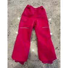 Swiss Tech Kids Pink Snow Pants Size 6 6X Insulated Winter