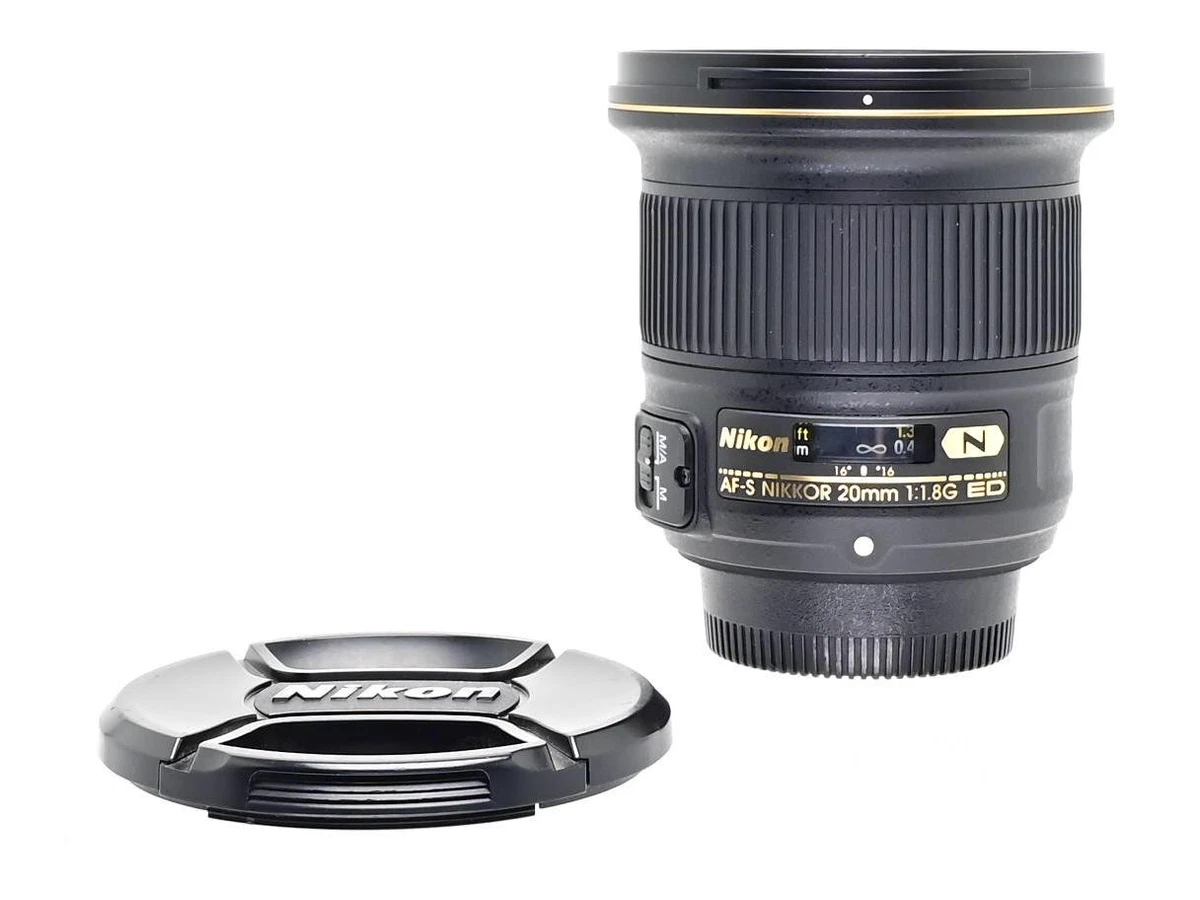 Nikon f/1.8 Camera Lenses 20mm Focal for sale | eBay