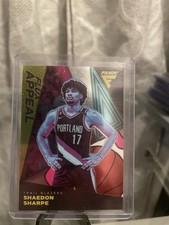 2022-23 Flux Shaedon Sharpe Flux Appeal Rookie RC #8 Portland Trail Blazers