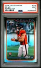 2024 TOPPS CHROME REFRACTOR #206 BO NIX ROOKIE RC PSA 9