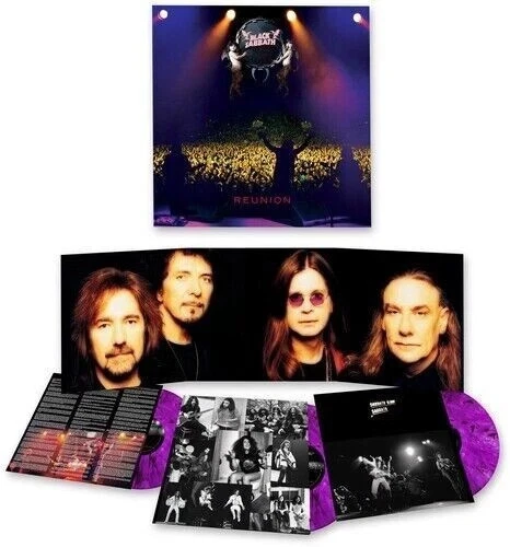 BLACK SABBATH- REUNION - 3 VINYL LP SET - NEW - SEALED