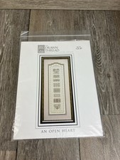 An Open Heart Cross Stitch Patter The Drawn T...