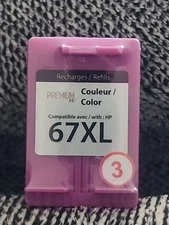 67xl Color Ink Cartridges for HP 67 XL For Deskjet 2755 4155 Envy 6000 6055 