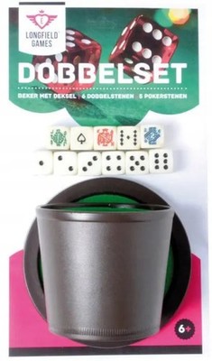 8716096007534 Zestaw do gry w kości Longfield Games Dobbelset Longfield Games