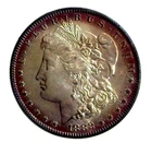 1882-O Morgan Silver Dollar- -  Beautiful Toned Gem