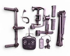 DJI Ronin-MX RM-6 3-Axis Gimbal Stabilizer Bundle Remote Dual Handlebar Charger
