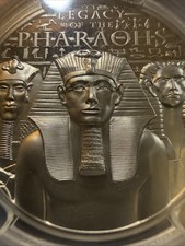 2022 1oz Cook Islands Platinum Legacy of the Pharaohs PCGS PR70DCAM -199 MINTED 4399.99 per troy oz