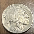 1937 AU Buffalo nickel  Actual Coin. Get Your Buffalo At My Store