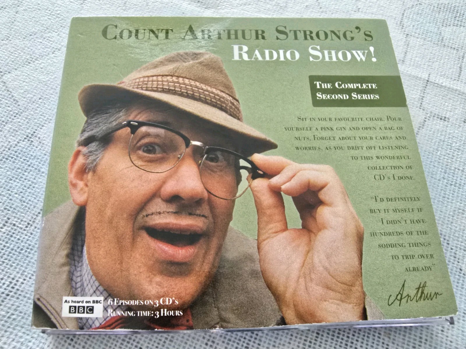 : Count Arthur Strong's Radio Show!: The Complete Second Series. Ex Condition