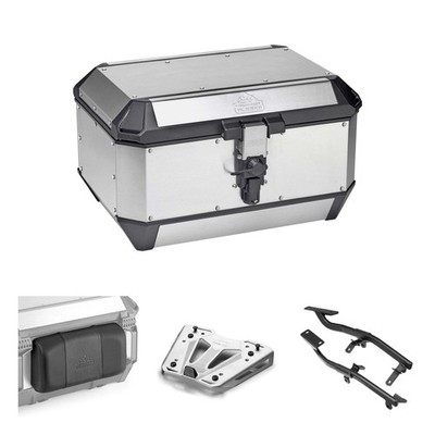 Set Bauletto GIVI ALA56 Alaska Aluminum Crf L Africa Twin DCT 1100 2024-2025