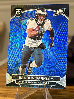 2024 Totally Certified Saquon Barkley #73 Mirror Blue /149