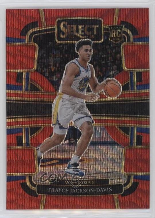 2023-24 Panini Select Concourse Red Wave Prizm Trayce Jackson-Davis #84 12po