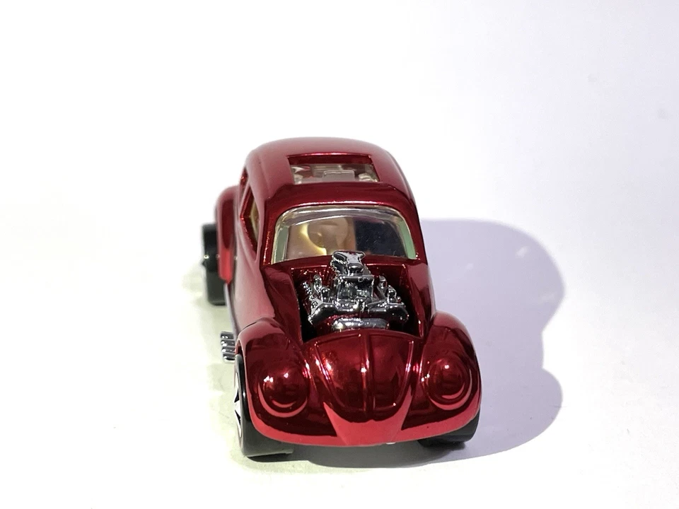 Hot Wheels Redline “CUSTOM MADE CROMO ROJO” VW Bug / Beetle - ÚNICO EN SU CLASE 1/1 Foto 4 de 4