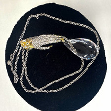 Alexis Bitar Pave Crystal hand pendant necklace,Lucite