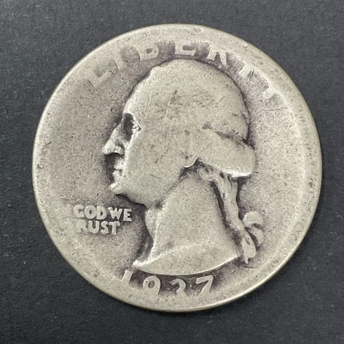 1937-P Washington Quarter 90% Silver