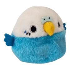 San Ei Boeki Dango Friends Tori Dango Blue Parakeet Budgie Plush