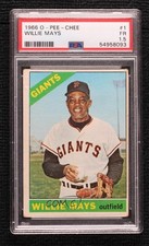 1966 O-Pee-Chee Willie Mays #1 PSA 1.5 HOF