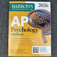 Barrons AP Psychology Premium, 2026: Prep Boo...