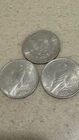 3 Lot Silver Dollars 1921, 1922, 1923