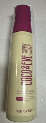 Coco & Eve Sunny Honey Medium Bronzing Foam 6.76 Fl.oz