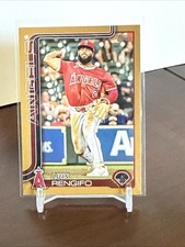 2025 Topps Series 1 Gold Border #152 Luis Rengifo 1267/2025 LA Angels