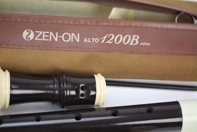 Zen-on Alto Recorder Japan quality Student ready to play and