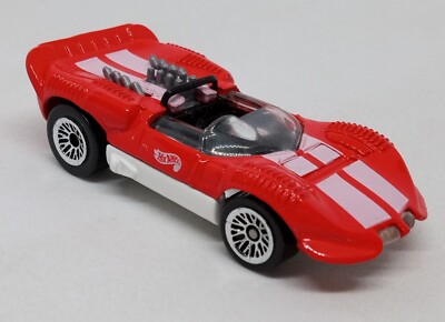 Hot Wheels Red & White Stripes Chaparral 2 Loose Diecast 1:64 1997