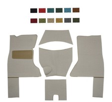 53-55 Chevy Corvette Original Grospoint Cut & Sewn Carpet Kit *Made in USA*