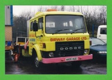 Lorry Photo - Birway Garage A105VUC - 1983 Dodge Recovery Unit - Willenhall 1998