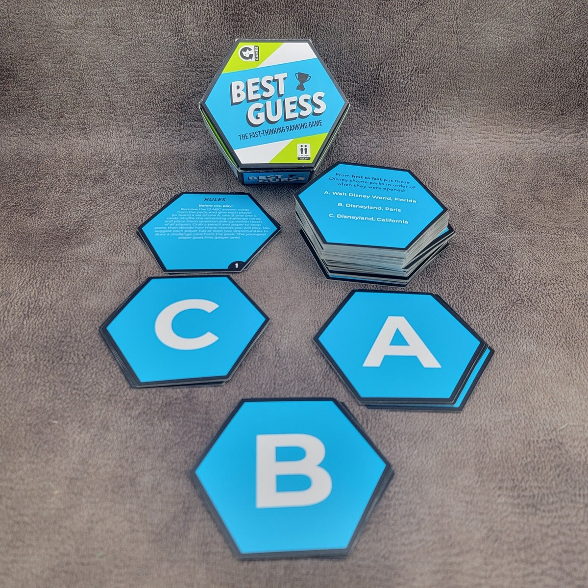 Hedbanz Game Cards Guess Word On Forehead Math Guessing Game With