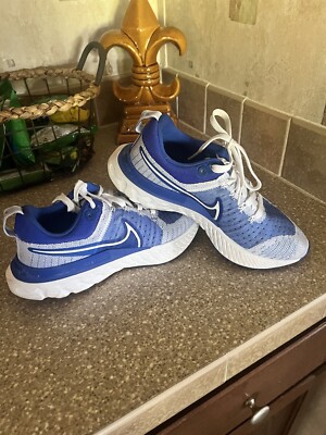 Size 6 - Nike React Infinity Run Flyknit 2 White Hyper Royal