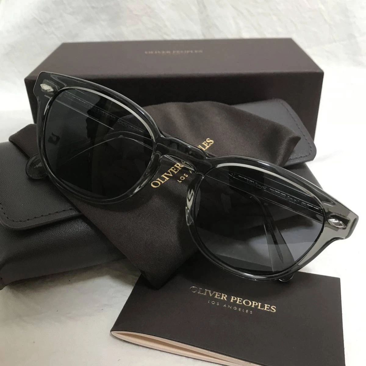 OLIVER PEOPLES Sheldrake Plus-J WKG J Sunglasses 51-21-145 gray