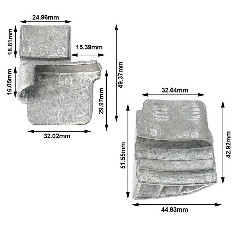 2pcs Metal Stretch Belt Removal Installer Tool Set Drive Belts Remover