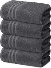 4 X Large Bath Towels 100% Egyptian Cotton Soft Hotel Big Jumbo Towel Set 500GSM