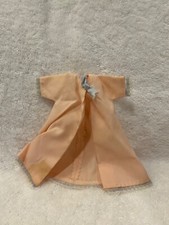 Vintage Barbie Clone Mod Nightie pink with blue bow pajamas 70s Barbie clothes