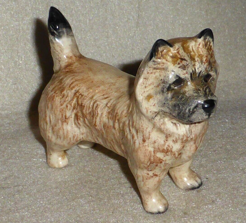 Rare Vintage Beswick Ceramic Cairn Terrier Dog Ornament c1990 - Picture 2 of 14