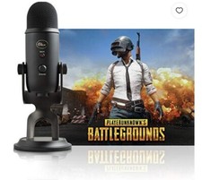 Blue Yeti Blackout Playerunknown's Battlegrounds USB Microphone - BRAND NEW