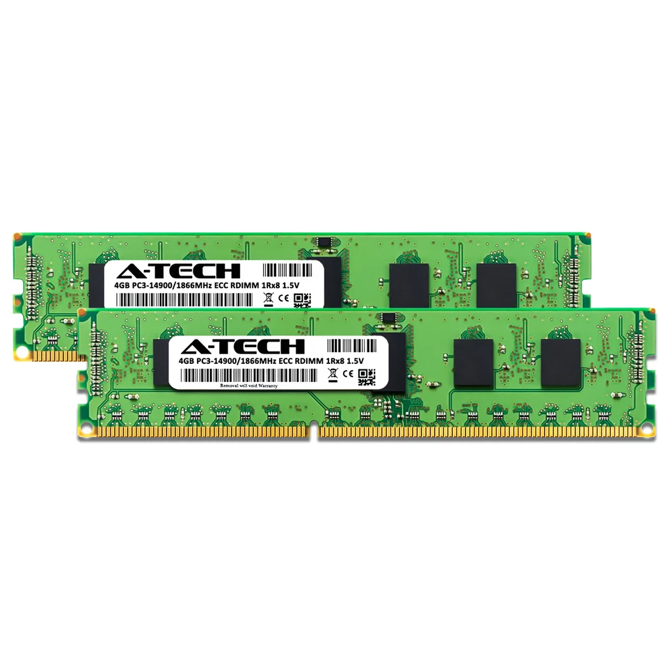 8GB 2x 4GB PC3-14900R RDIMM ASUS RS700-E7/RS4 RS700-X7-PS4 Memory RAM - Image 2 of 3