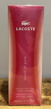 Vintage 2011 Lacoste Touch of Pink 1.6 /1.7 oz /50ml EDT Spray for Women SEALED