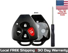 1x New Replacement Key Fob DIY SHELL / CASE For Select Toyota Vehicles
