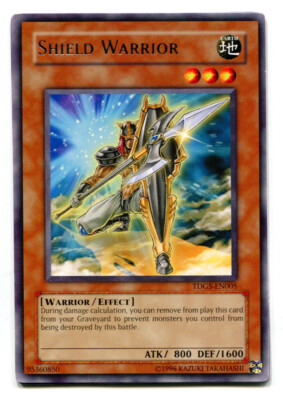 Yu-Gi-Oh! Shield Warrior Rare englisch TDGS-EN005 Schildkrieger